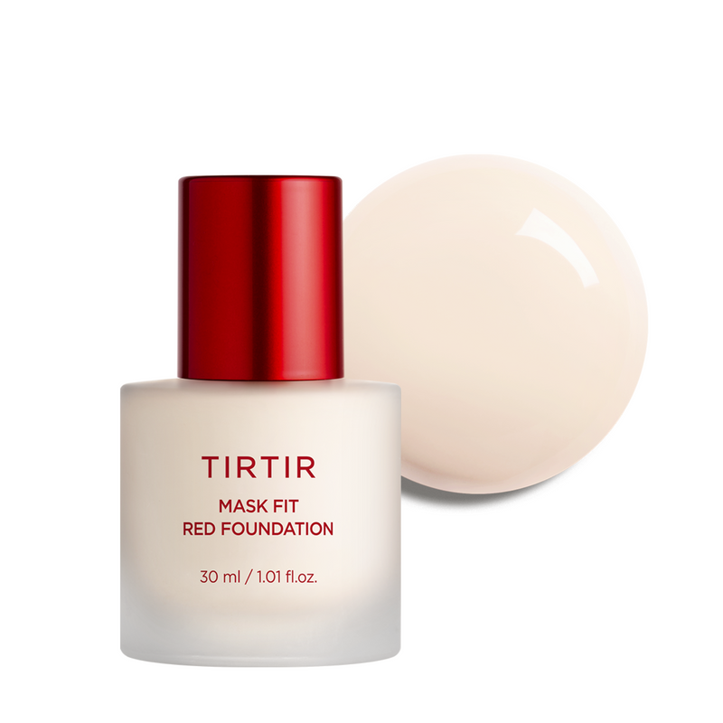 Base Líquida TIRTIR Mask Fit Red Foundation – Cobertura Radiante e de Longa Duração