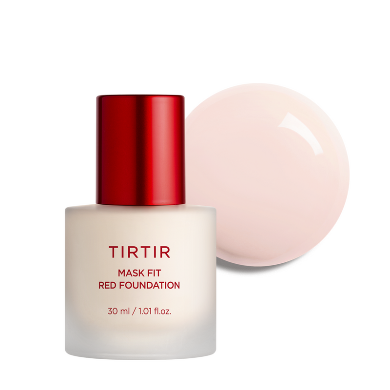 Base Líquida TIRTIR Mask Fit Red Foundation – Cobertura Radiante e de Longa Duração