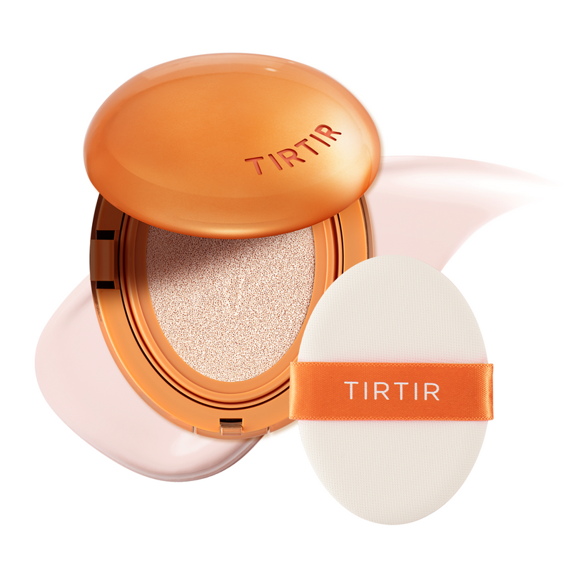Base Cushion TIRTIR Mask Fit AI Filter 18g – Cobertura 72h, Controle da Oleosidade e Efeito Filtro Instantâneo