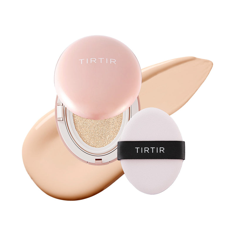 Base Cushion TIRTIR Mask Fit All Cover Mini 4,5g – Cobertura Impecável, Hidratação 72h e Praticidade Portátil