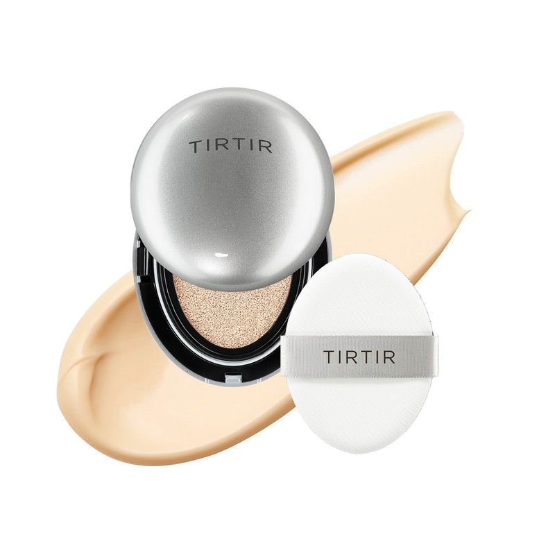 Base Cushion TIRTIR Mask Fit Aura Mini 4,5g – Glow Radiante, Cobertura Ajustável e Praticidade Travel Size