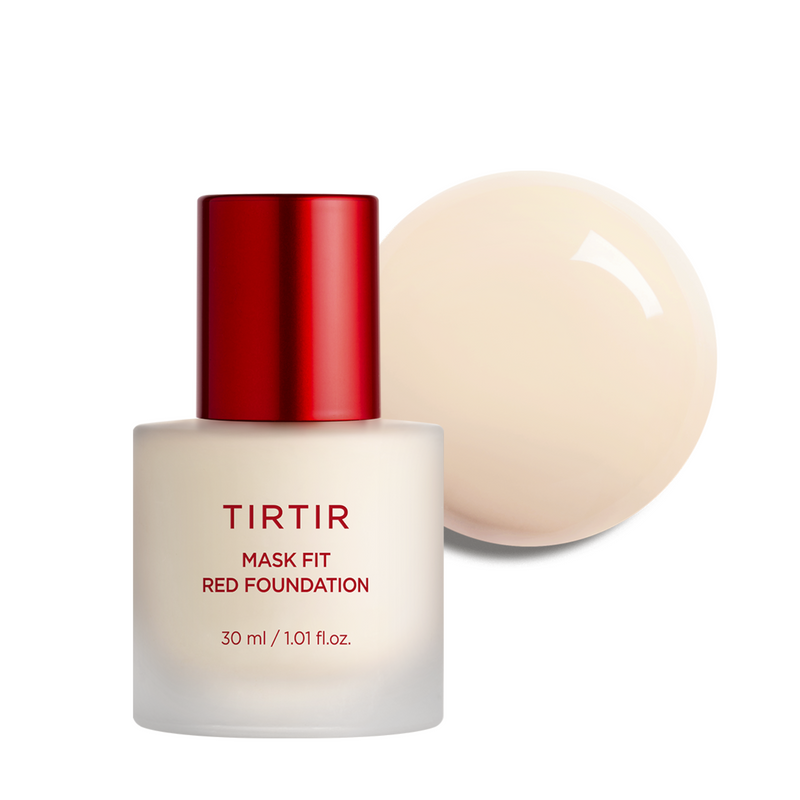 Base Líquida TIRTIR Mask Fit Red Foundation – Cobertura Radiante e de Longa Duração