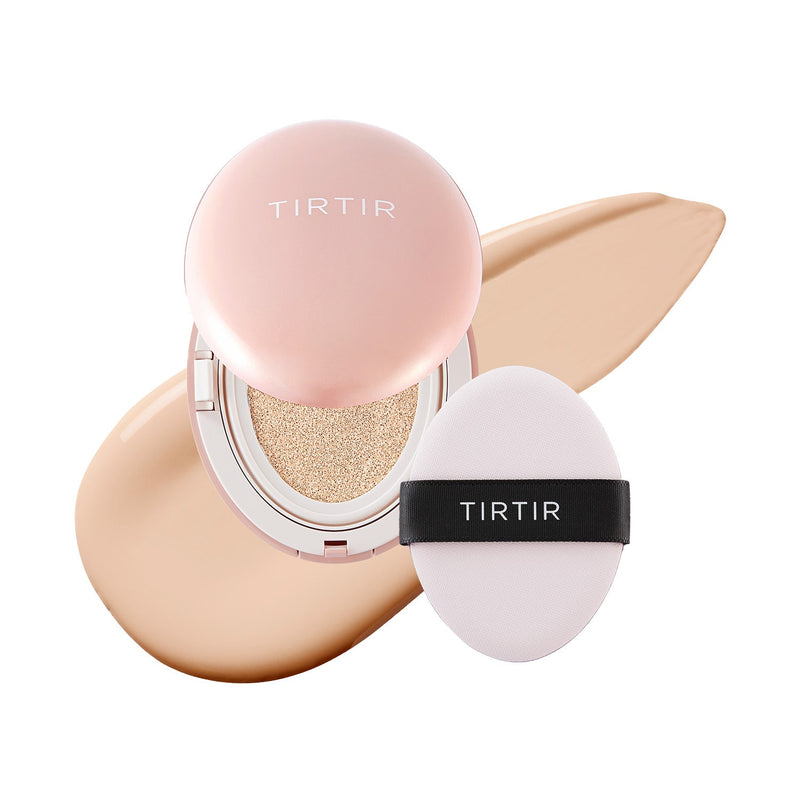 Base Cushion TIRTIR Mask Fit All Cover Mini 4,5g – Cobertura Impecável, Hidratação 72h e Praticidade Portátil