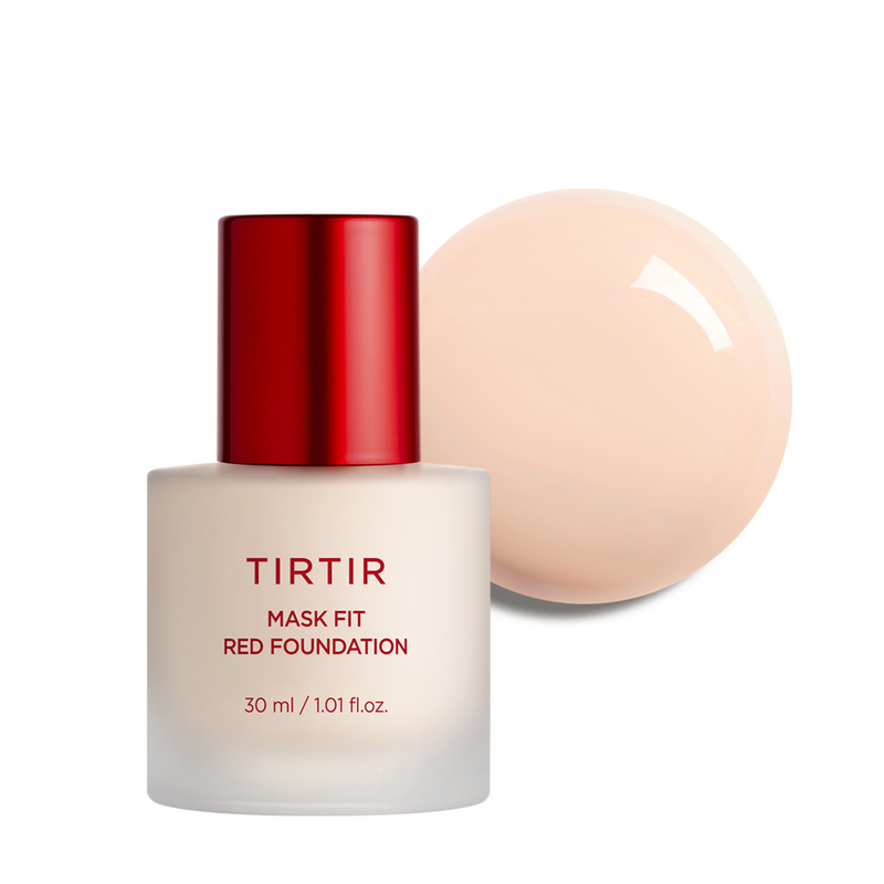 Base Líquida TIRTIR Mask Fit Red Foundation – Cobertura Radiante e de Longa Duração