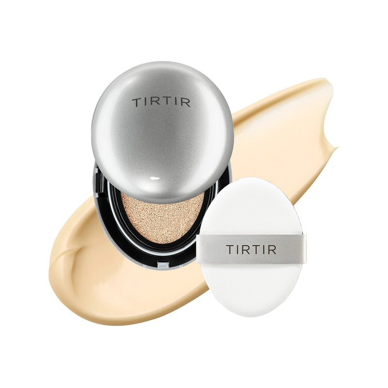 Base Cushion TIRTIR Mask Fit Aura Mini 4,5g – Glow Radiante, Cobertura Ajustável e Praticidade Travel Size