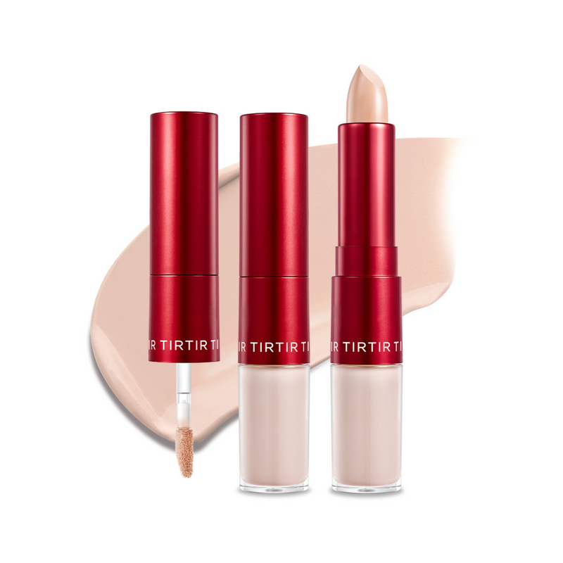 Corretivo TIRTIR Glide & Hide – Dupla Ação para uma Pele Impecável, Efeito Filtro, Cobertura Natural e Hidratação 72h