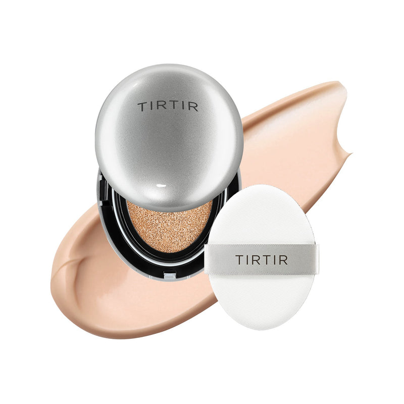 Base Cushion TIRTIR Mask Fit Aura Mini 4,5g – Glow Radiante, Cobertura Ajustável e Praticidade Travel Size