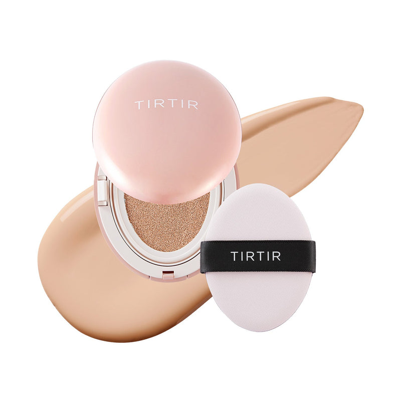 Base Cushion TIRTIR Mask Fit All Cover Mini 4,5g – Cobertura Impecável, Hidratação 72h e Praticidade Portátil