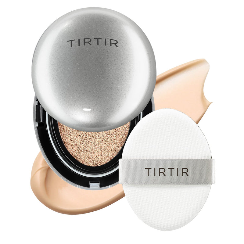 Base Cushion TIRTIR Mask Fit Aura 18g – Cobertura Impecável, Hidratação 72h e Efeito Radiante
