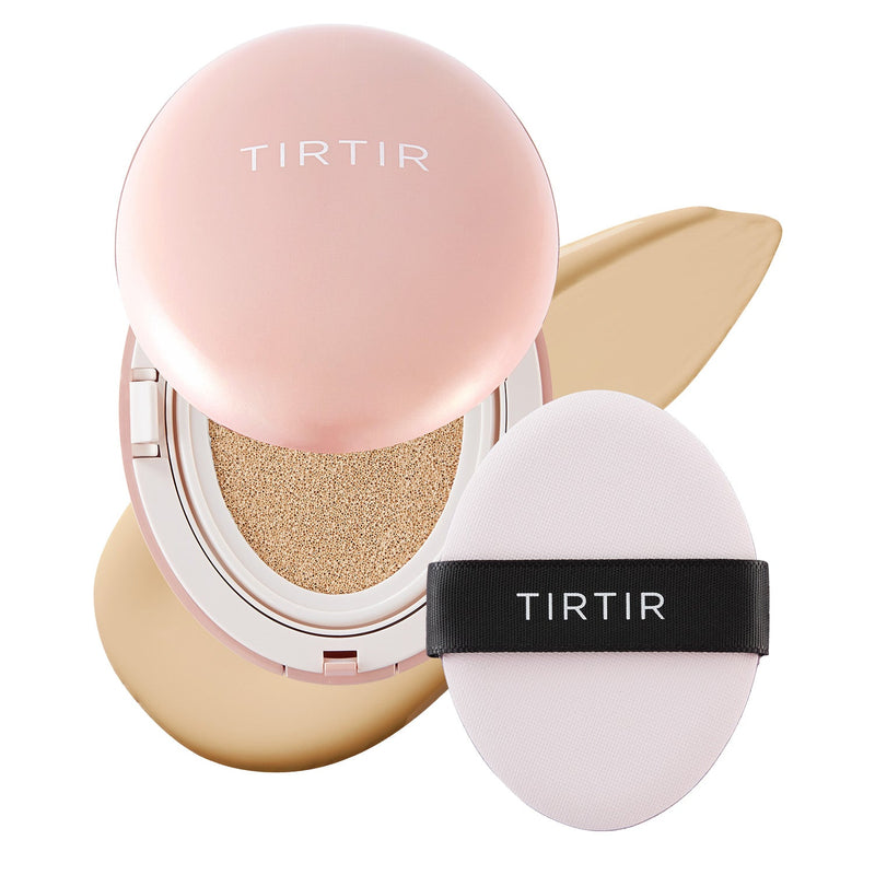 TIRTIR Base Cushion All Cover Ajustável 18g – Cobertura Impecável com Hidratação 72h