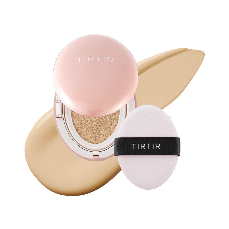 Base Cushion TIRTIR Mask Fit All Cover Mini 4,5g – Cobertura Impecável, Hidratação 72h e Praticidade Portátil