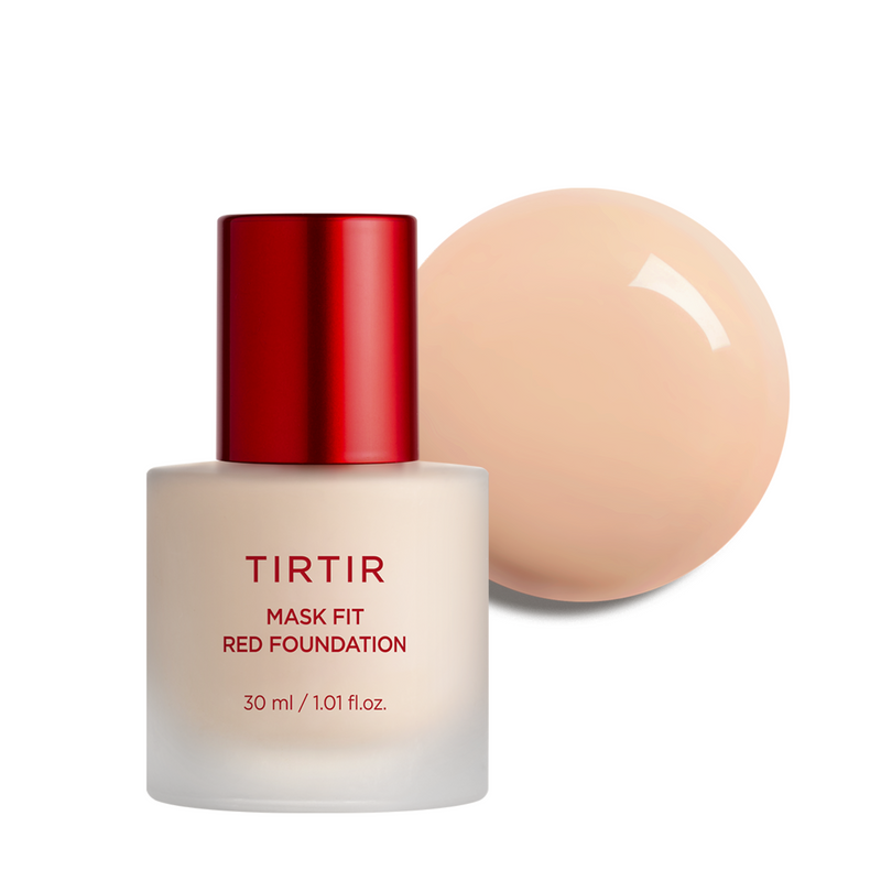 Base Líquida TIRTIR Mask Fit Red Foundation – Cobertura Radiante e de Longa Duração