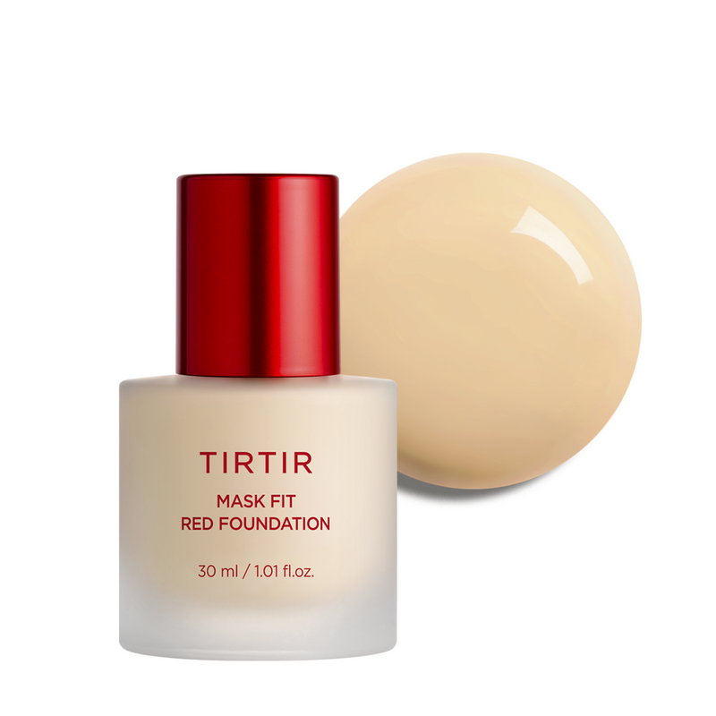 Base Líquida TIRTIR Mask Fit Red Foundation – Cobertura Radiante e de Longa Duração