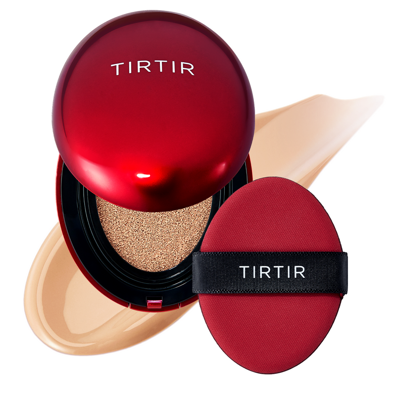 Base TIRTIR Mask Fit Red Cushion Mini 4,5g – Alta Cobertura e Acabamento Natural
