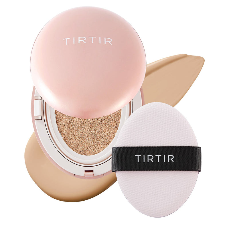 TIRTIR Base Cushion All Cover Ajustável 18g – Cobertura Impecável com Hidratação 72h