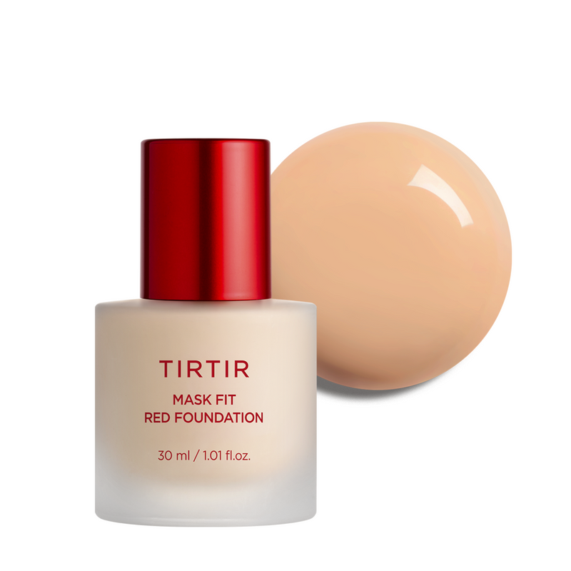 Base Líquida TIRTIR Mask Fit Red Foundation – Cobertura Radiante e de Longa Duração
