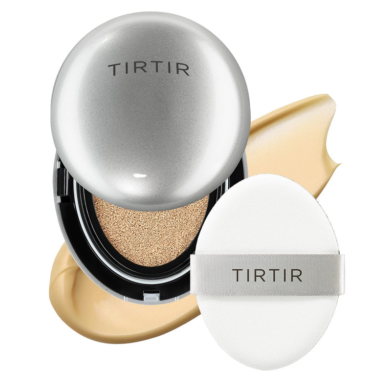 Base Cushion TIRTIR Mask Fit Aura 18g – Cobertura Impecável, Hidratação 72h e Efeito Radiante