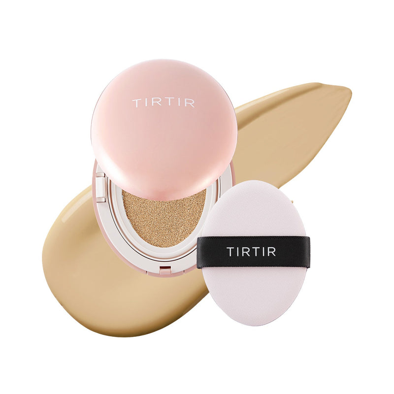 Base Cushion TIRTIR Mask Fit All Cover Mini 4,5g – Cobertura Impecável, Hidratação 72h e Praticidade Portátil