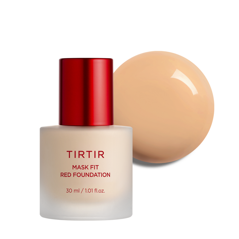 Base Líquida TIRTIR Mask Fit Red Foundation – Cobertura Radiante e de Longa Duração