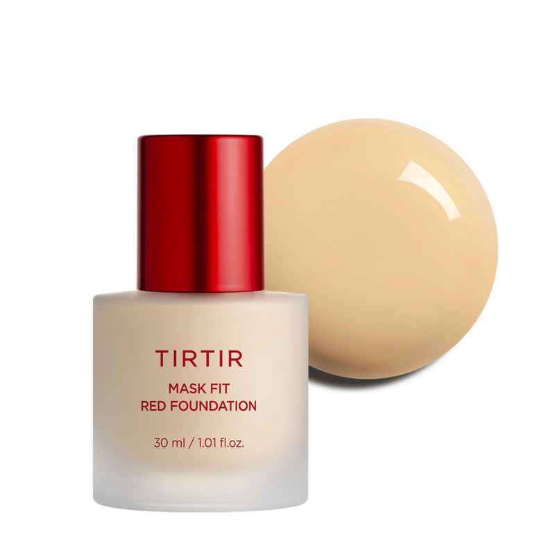 Base Líquida TIRTIR Mask Fit Red Foundation – Cobertura Radiante e de Longa Duração
