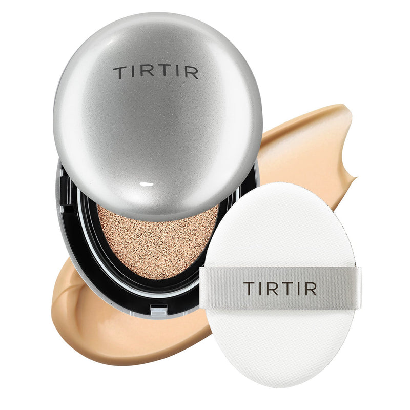 Base Cushion TIRTIR Mask Fit Aura 18g – Cobertura Impecável, Hidratação 72h e Efeito Radiante