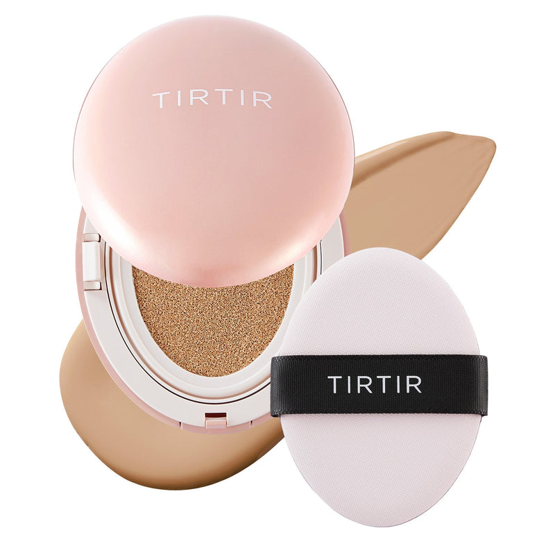 TIRTIR Base Cushion All Cover Ajustável 18g – Cobertura Impecável com Hidratação 72h