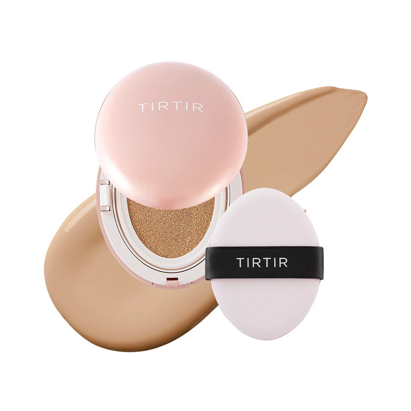 Base Cushion TIRTIR Mask Fit All Cover Mini 4,5g – Cobertura Impecável, Hidratação 72h e Praticidade Portátil