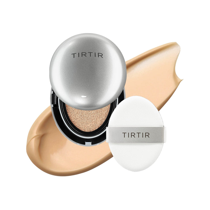 Base Cushion TIRTIR Mask Fit Aura Mini 4,5g – Glow Radiante, Cobertura Ajustável e Praticidade Travel Size