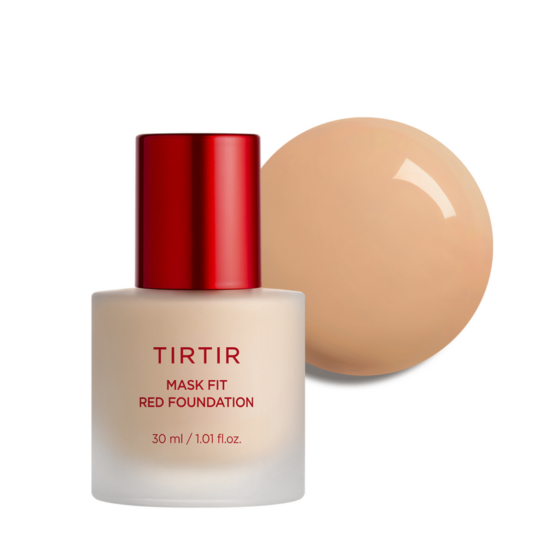 Base Líquida TIRTIR Mask Fit Red Foundation – Cobertura Radiante e de Longa Duração