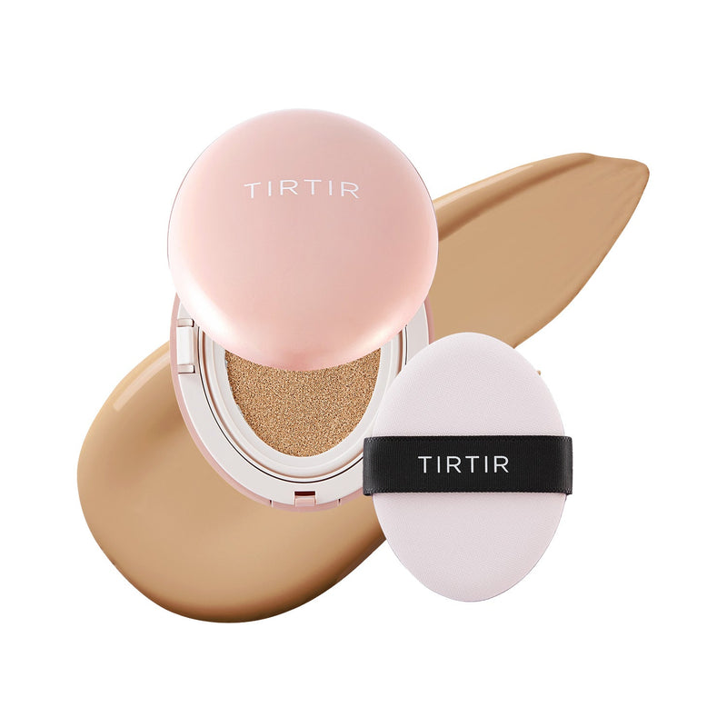 Base Cushion TIRTIR Mask Fit All Cover Mini 4,5g – Cobertura Impecável, Hidratação 72h e Praticidade Portátil