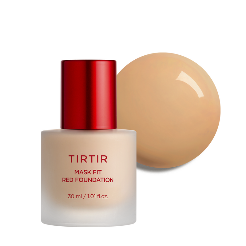 Base Líquida TIRTIR Mask Fit Red Foundation – Cobertura Radiante e de Longa Duração