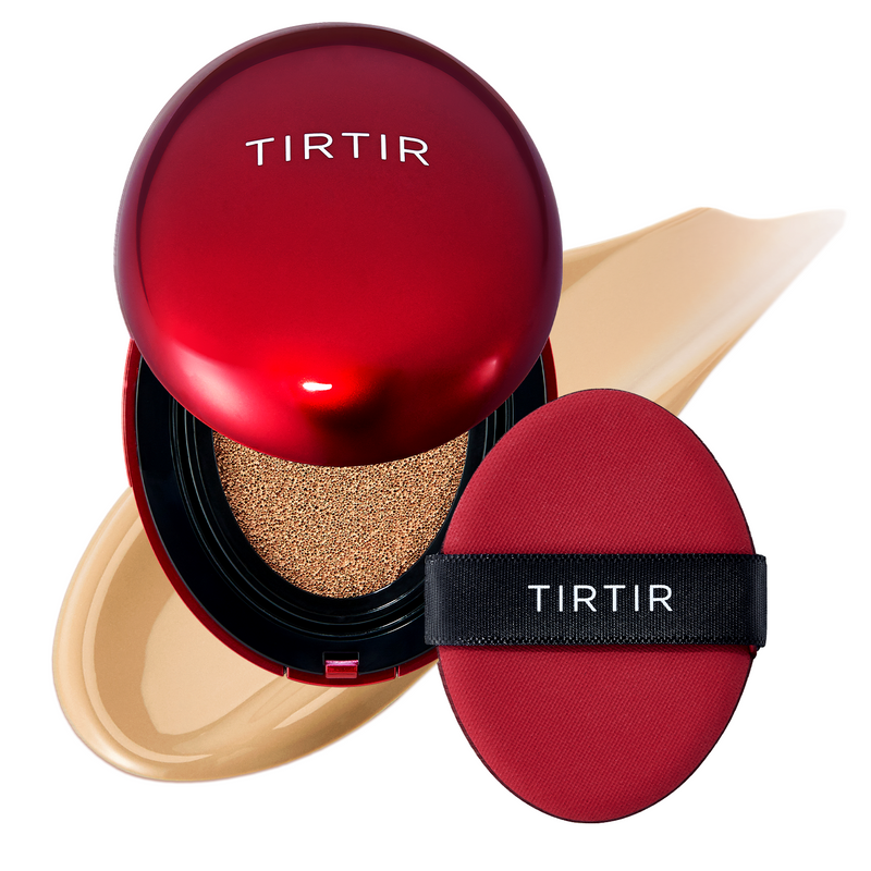 Base TIRTIR Mask Fit Red Cushion Mini 4,5g – Alta Cobertura e Acabamento Natural