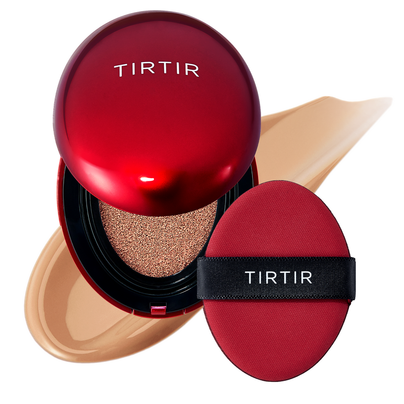 Base TIRTIR Mask Fit Red Cushion Mini 4,5g – Alta Cobertura e Acabamento Natural