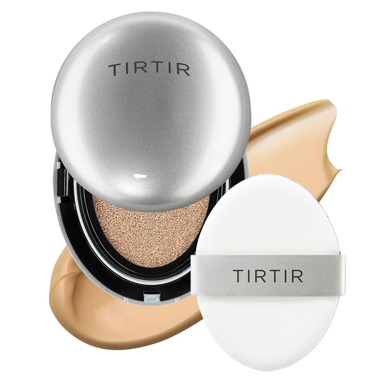 Base Cushion TIRTIR Mask Fit Aura 18g – Cobertura Impecável, Hidratação 72h e Efeito Radiante