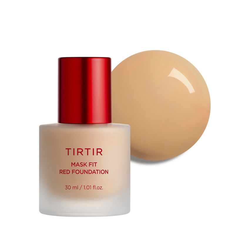 Base Líquida TIRTIR Mask Fit Red Foundation – Cobertura Radiante e de Longa Duração