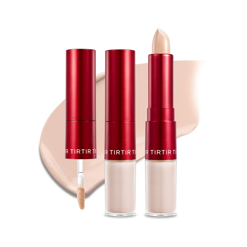 Corretivo TIRTIR Glide & Hide – Dupla Ação para uma Pele Impecável, Efeito Filtro, Cobertura Natural e Hidratação 72h