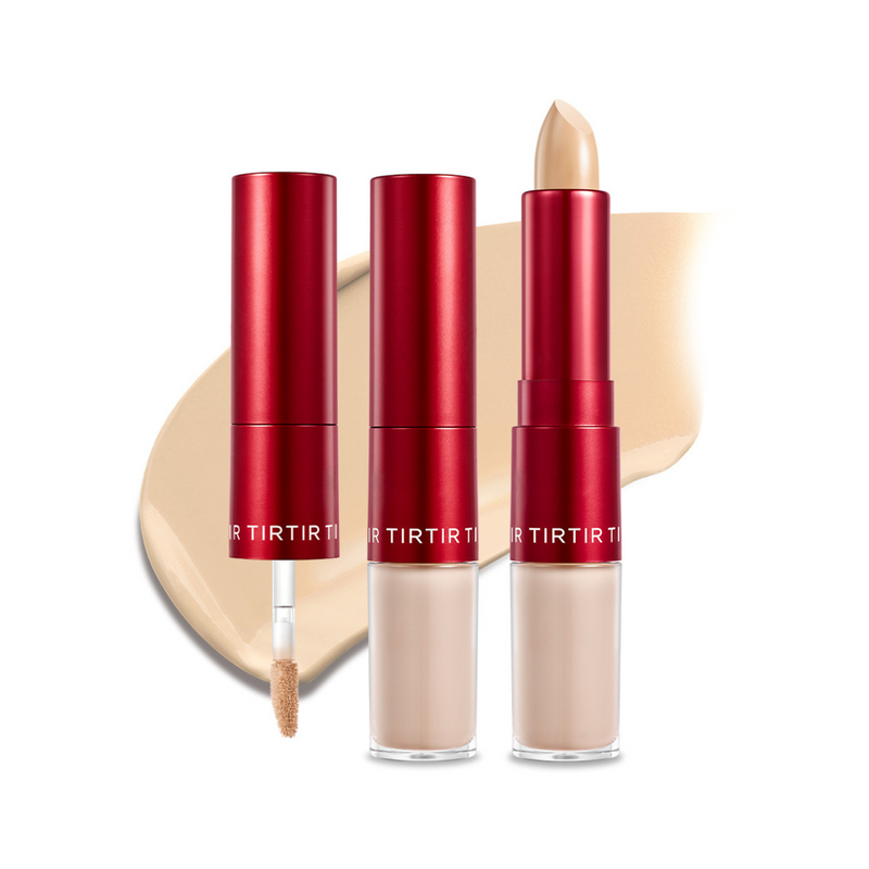 Corretivo TIRTIR Glide & Hide – Dupla Ação para uma Pele Impecável, Efeito Filtro, Cobertura Natural e Hidratação 72h