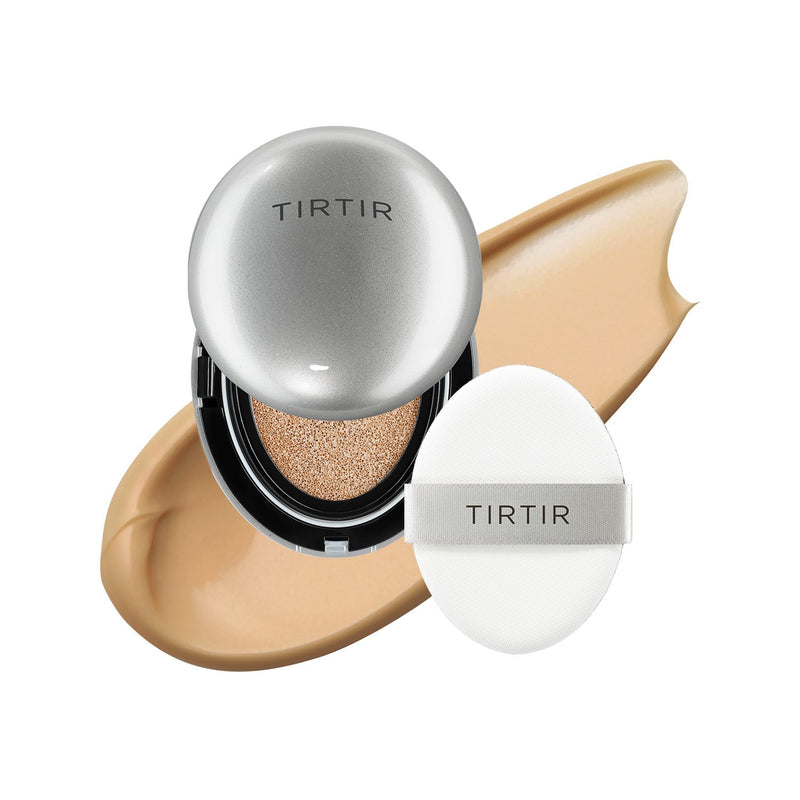 Base Cushion TIRTIR Mask Fit Aura Mini 4,5g – Glow Radiante, Cobertura Ajustável e Praticidade Travel Size