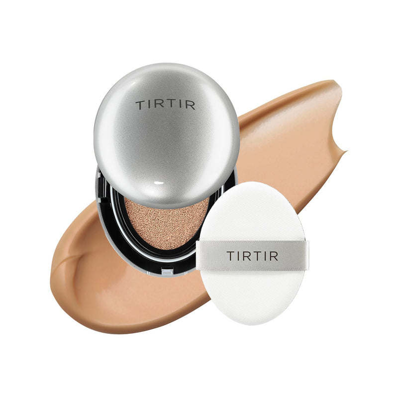 Base Cushion TIRTIR Mask Fit Aura Mini 4,5g – Glow Radiante, Cobertura Ajustável e Praticidade Travel Size