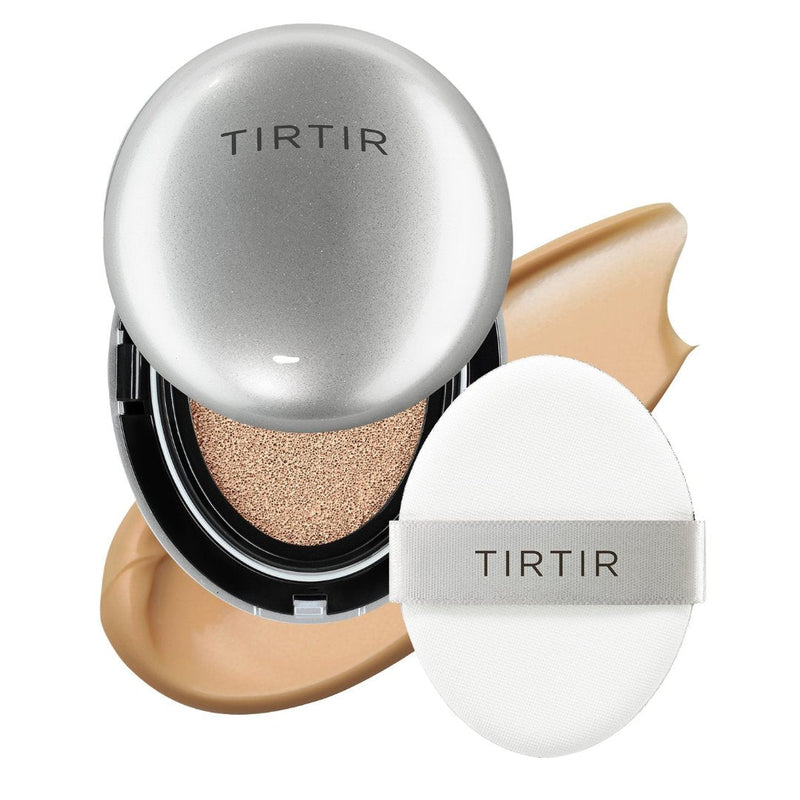 Base Cushion TIRTIR Mask Fit Aura 18g – Cobertura Impecável, Hidratação 72h e Efeito Radiante