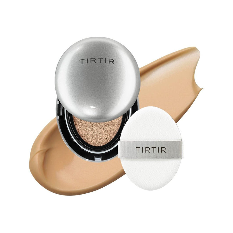 Base Cushion TIRTIR Mask Fit Aura Mini 4,5g – Glow Radiante, Cobertura Ajustável e Praticidade Travel Size