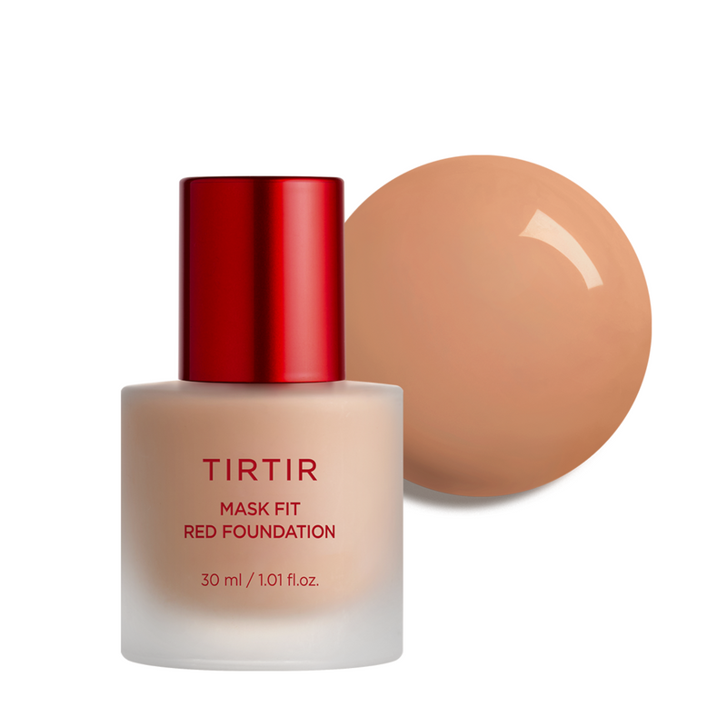 Base Líquida TIRTIR Mask Fit Red Foundation – Cobertura Radiante e de Longa Duração