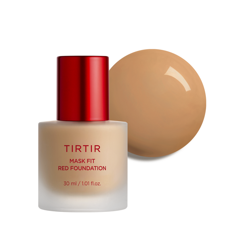 Base Líquida TIRTIR Mask Fit Red Foundation – Cobertura Radiante e de Longa Duração