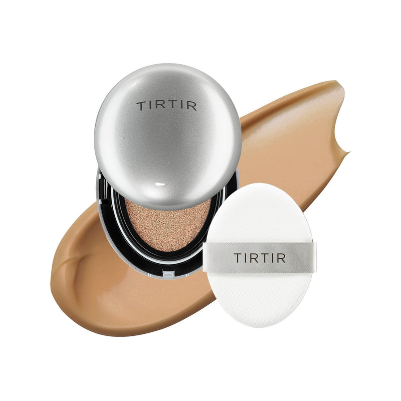 Base Cushion TIRTIR Mask Fit Aura Mini 4,5g – Glow Radiante, Cobertura Ajustável e Praticidade Travel Size