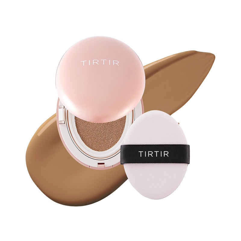 Base Cushion TIRTIR Mask Fit All Cover Mini 4,5g – Cobertura Impecável, Hidratação 72h e Praticidade Portátil