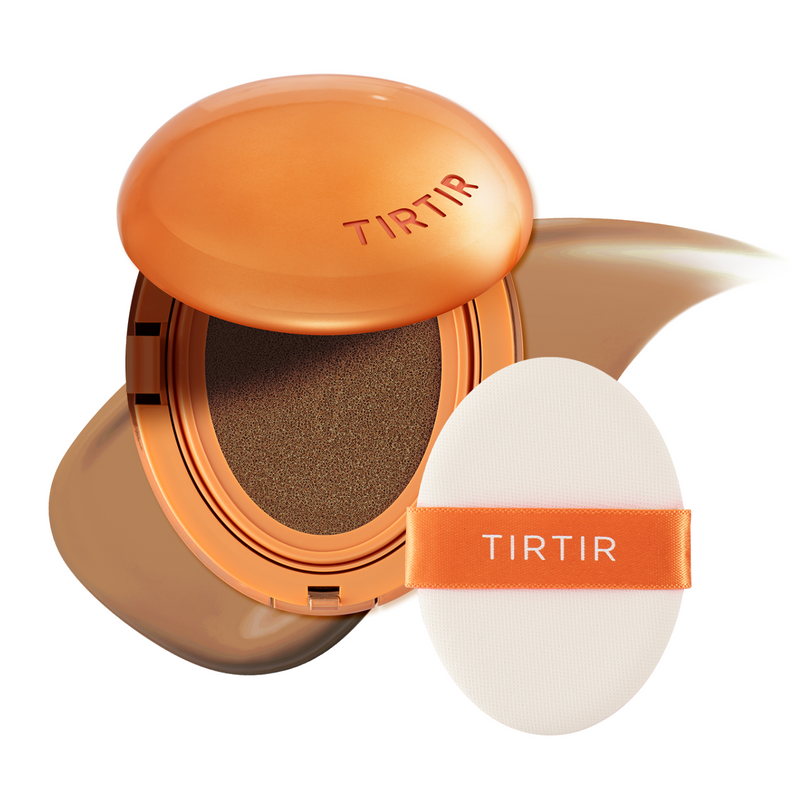 Base Cushion TIRTIR Mask Fit AI Filter 18g – Cobertura 72h, Controle da Oleosidade e Efeito Filtro Instantâneo