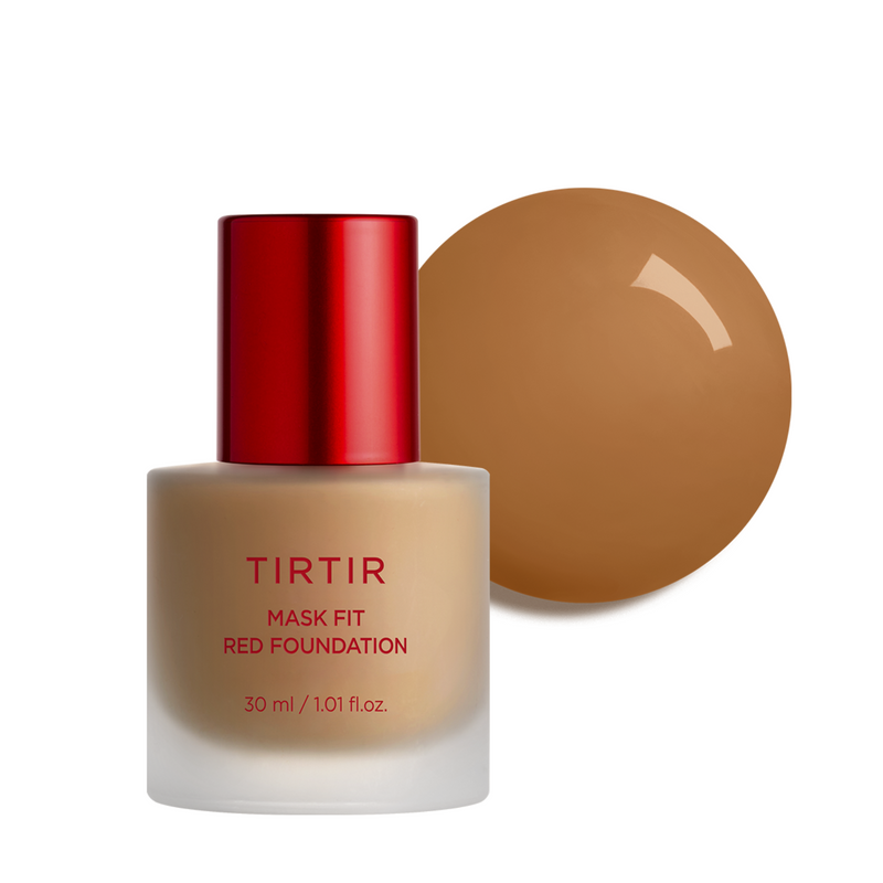 Base Líquida TIRTIR Mask Fit Red Foundation – Cobertura Radiante e de Longa Duração