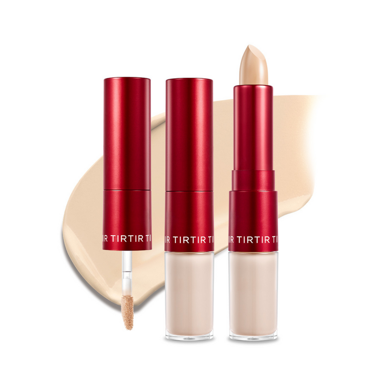 Corretivo TIRTIR Glide & Hide – Dupla Ação para uma Pele Impecável, Efeito Filtro, Cobertura Natural e Hidratação 72h