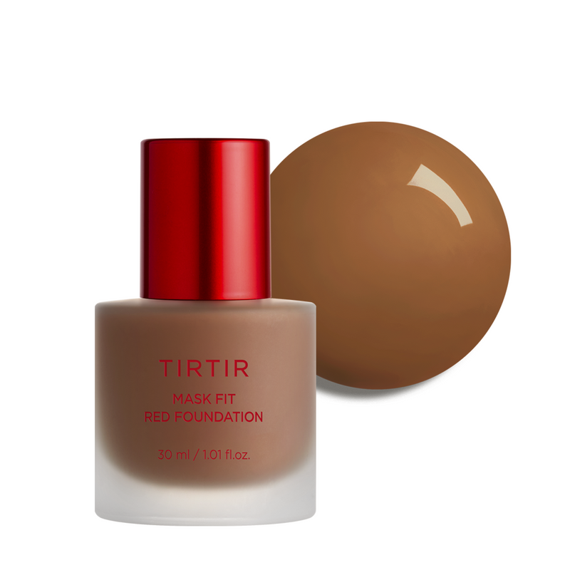 Base Líquida TIRTIR Mask Fit Red Foundation – Cobertura Radiante e de Longa Duração