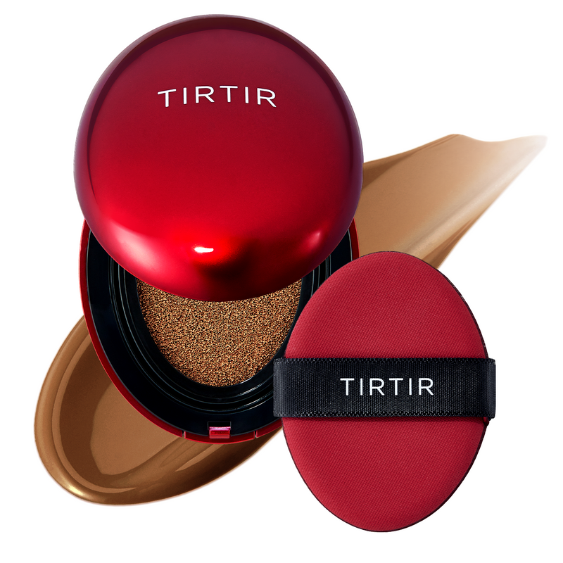 Base TIRTIR Mask Fit Red Cushion Mini 4,5g – Alta Cobertura e Acabamento Natural